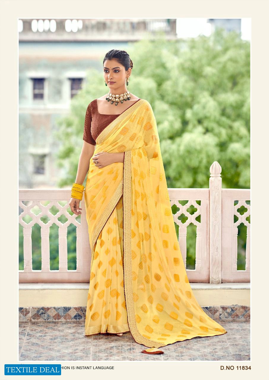 5D Janki Wholesale Georgette Printed Casual Sarees