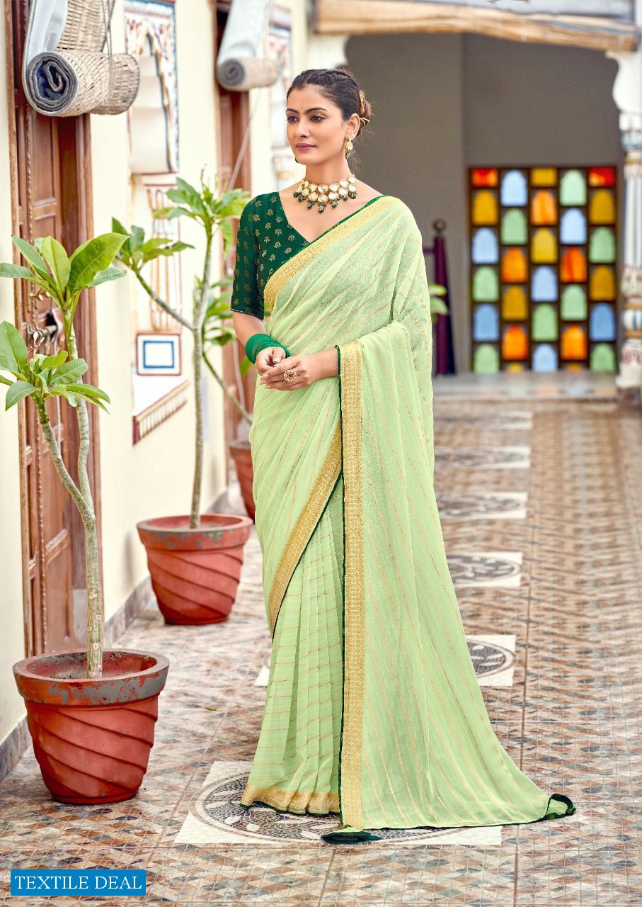 5D Janki Wholesale Georgette Printed Casual Sarees
