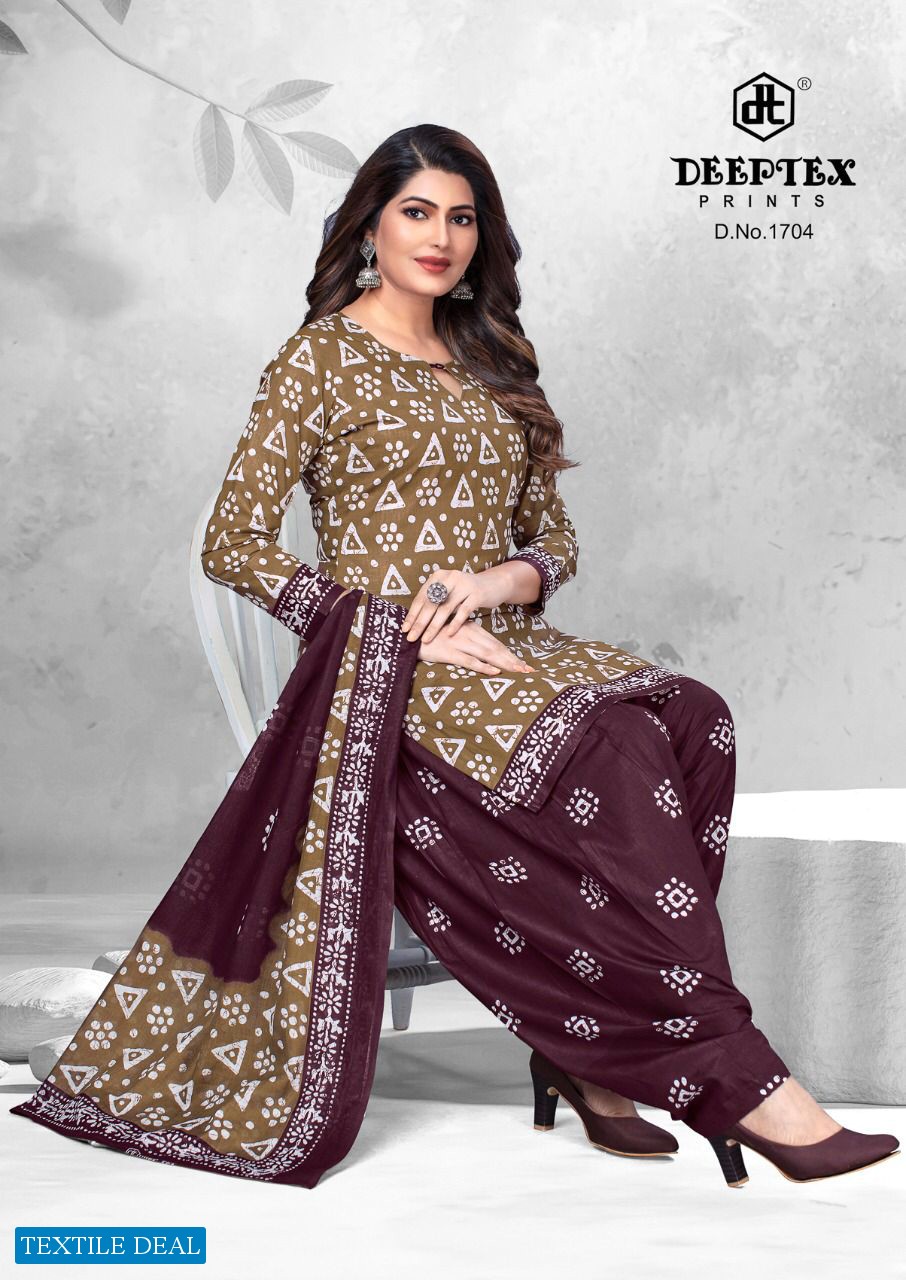 Deeptex Batik Plus Vol-17 Wholesale Bandhani Printed Dress Material