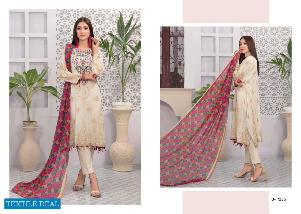 Tawakkal Anabella Chiffon Dupatta Wholesale Original Pakistani Salwar Kameez