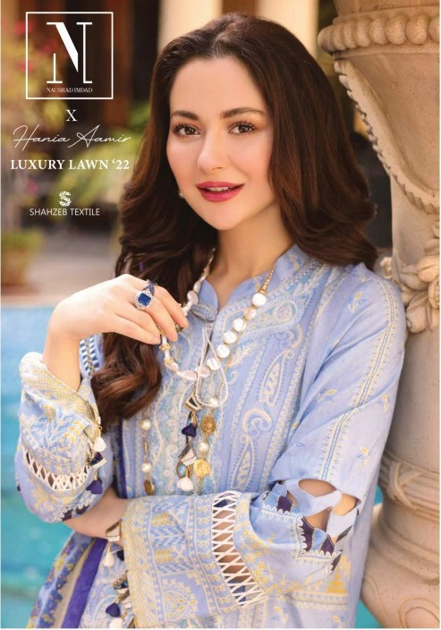 Shahzeb Naushad Imdad Luxury Lawn Collection Pakistani Suits