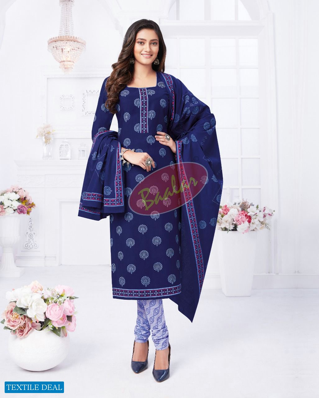 Baalar Zaara Vol-12 Wholesale Pure Cotton Printed Dress Material