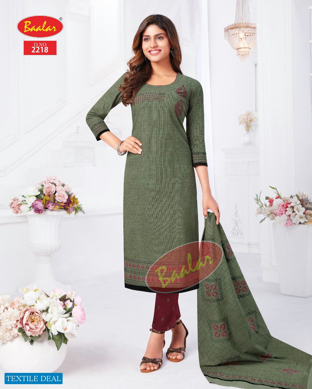 Baalar Zaara Vol-12 Wholesale Pure Cotton Printed Dress Material