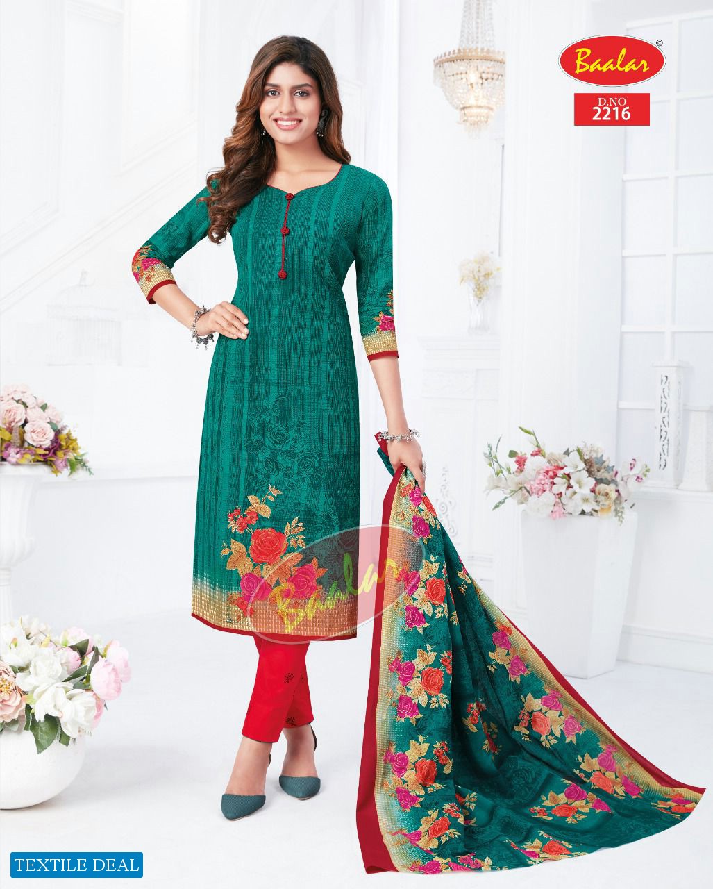 Baalar Zaara Vol-12 Wholesale Pure Cotton Printed Dress Material