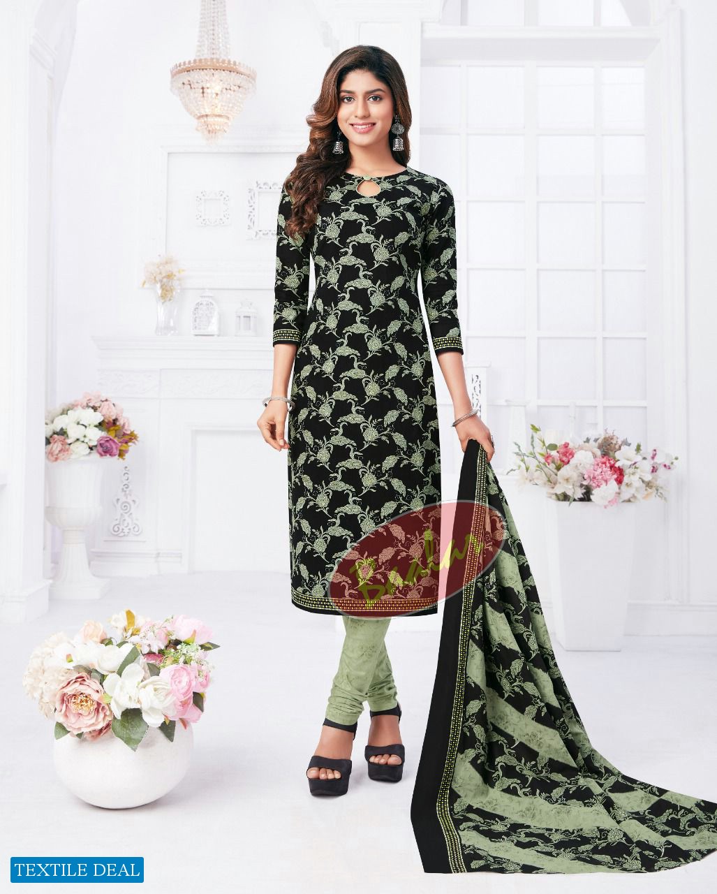 Baalar Zaara Vol-12 Wholesale Pure Cotton Printed Dress Material