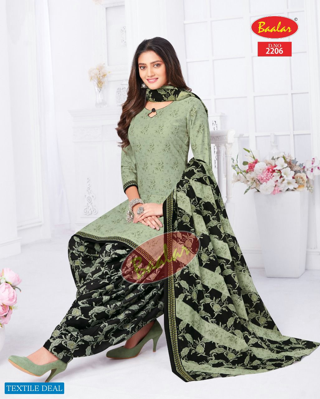 Baalar Zaara Vol-12 Wholesale Pure Cotton Printed Dress Material