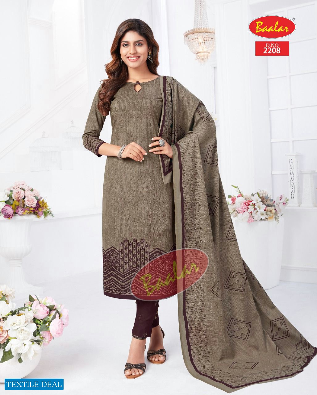 Baalar Zaara Vol-12 Wholesale Pure Cotton Printed Dress Material