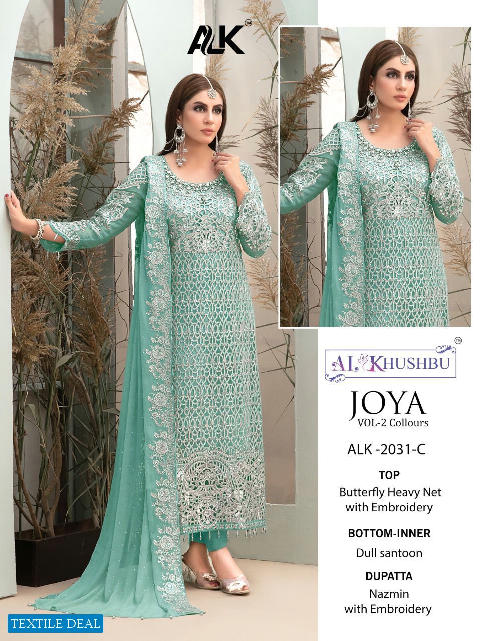 JOYA VOL 1 BY AL KHUSHBU GEORGETTE WORK FANCY DRESSES