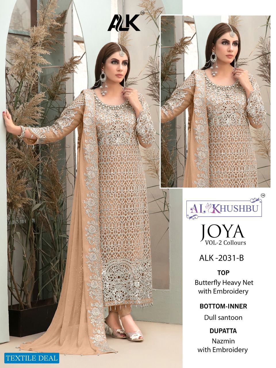 JOYA VOL 1 BY AL KHUSHBU GEORGETTE WORK FANCY DRESSES