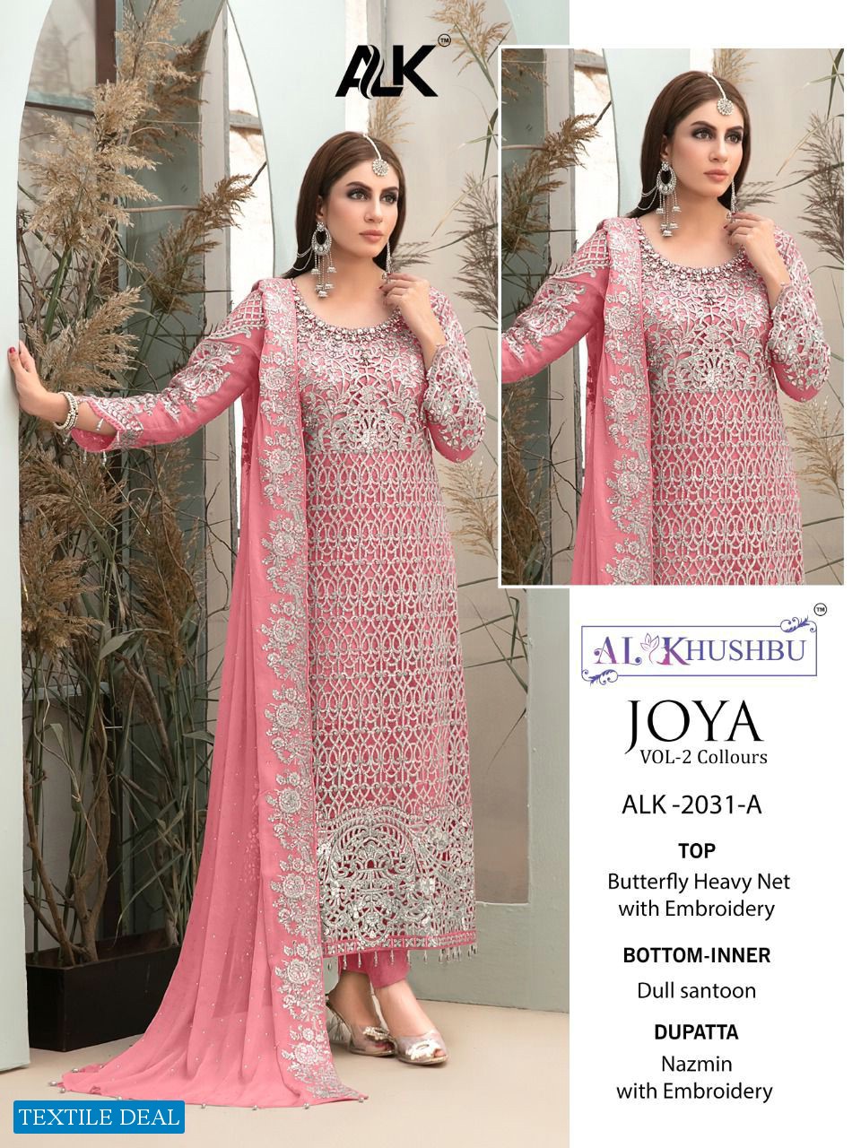 JOYA VOL 1 BY AL KHUSHBU GEORGETTE WORK FANCY DRESSES