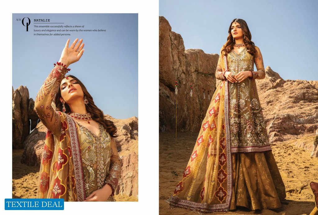 Alif By AJR Couture Wholesale Bridal Designer Lehengas Catalogs