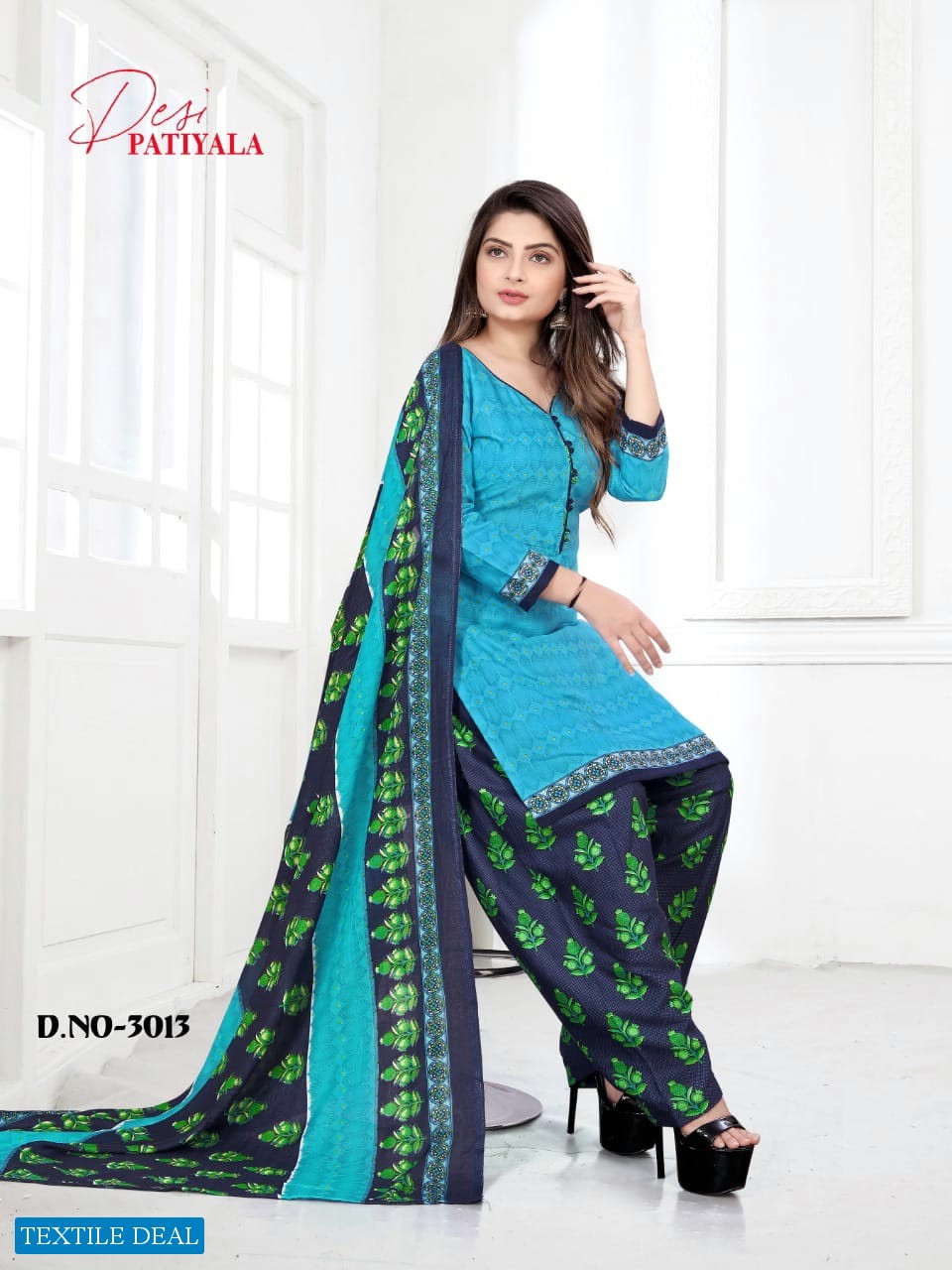 Ganesha Desi Patiyala Vol-3 Wholesale Cotton Printed Dress Material