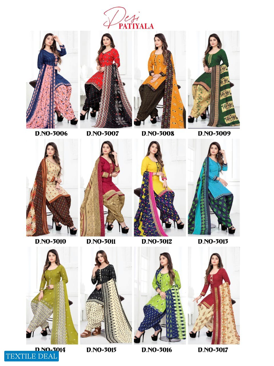 Ganesha Desi Patiyala Vol-3 Wholesale Cotton Printed Dress Material