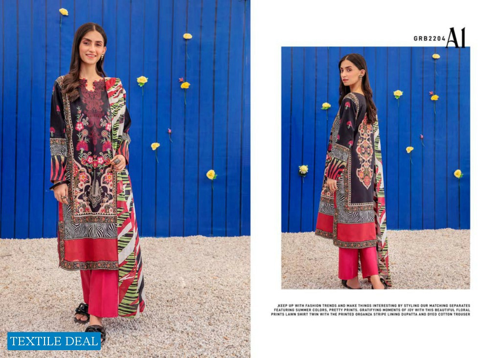 Guljee Rang E Bahar Wholesale Original Pakistani Salwar Kameez