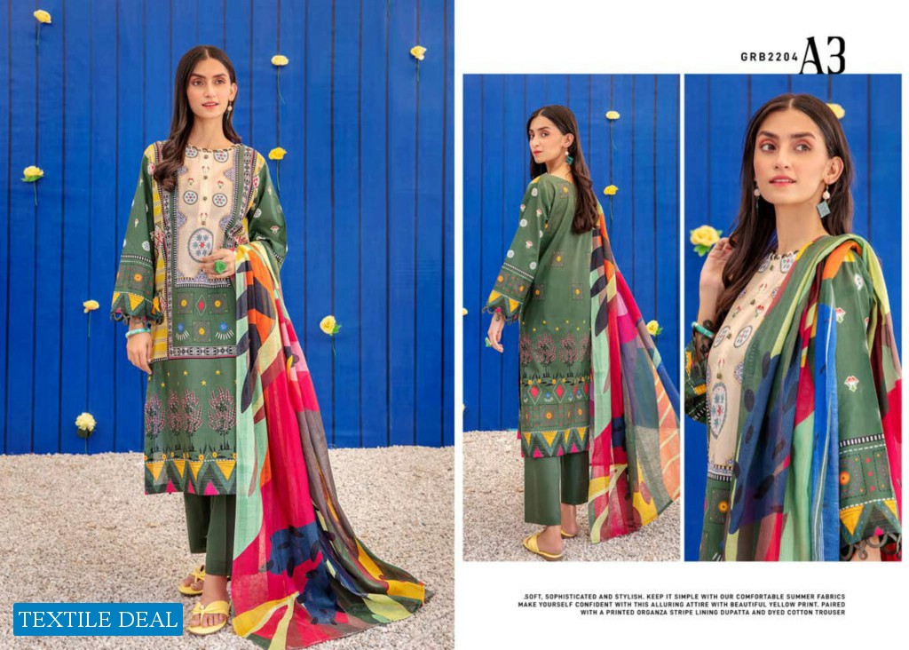 Guljee Rang E Bahar Wholesale Original Pakistani Salwar Kameez
