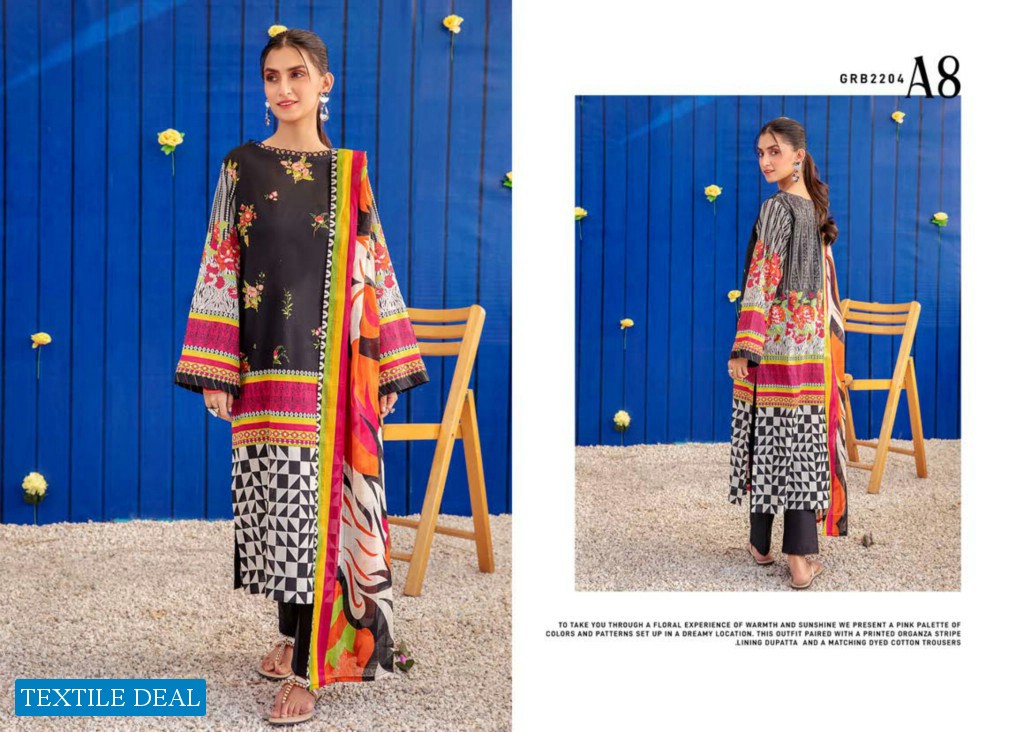 Guljee Rang E Bahar Wholesale Original Pakistani Salwar Kameez