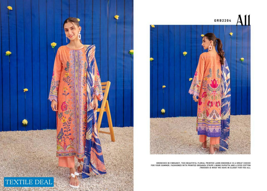Guljee Rang E Bahar Wholesale Original Pakistani Salwar Kameez