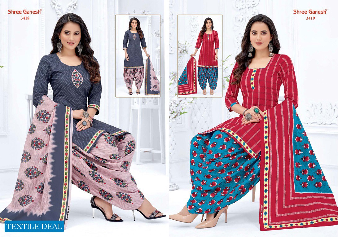 Shree Ganesh Hansika Vol-14 Wholesale Pure Cotton Dress Material