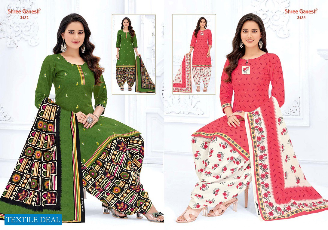 Shree Ganesh Hansika Vol-14 Wholesale Pure Cotton Dress Material