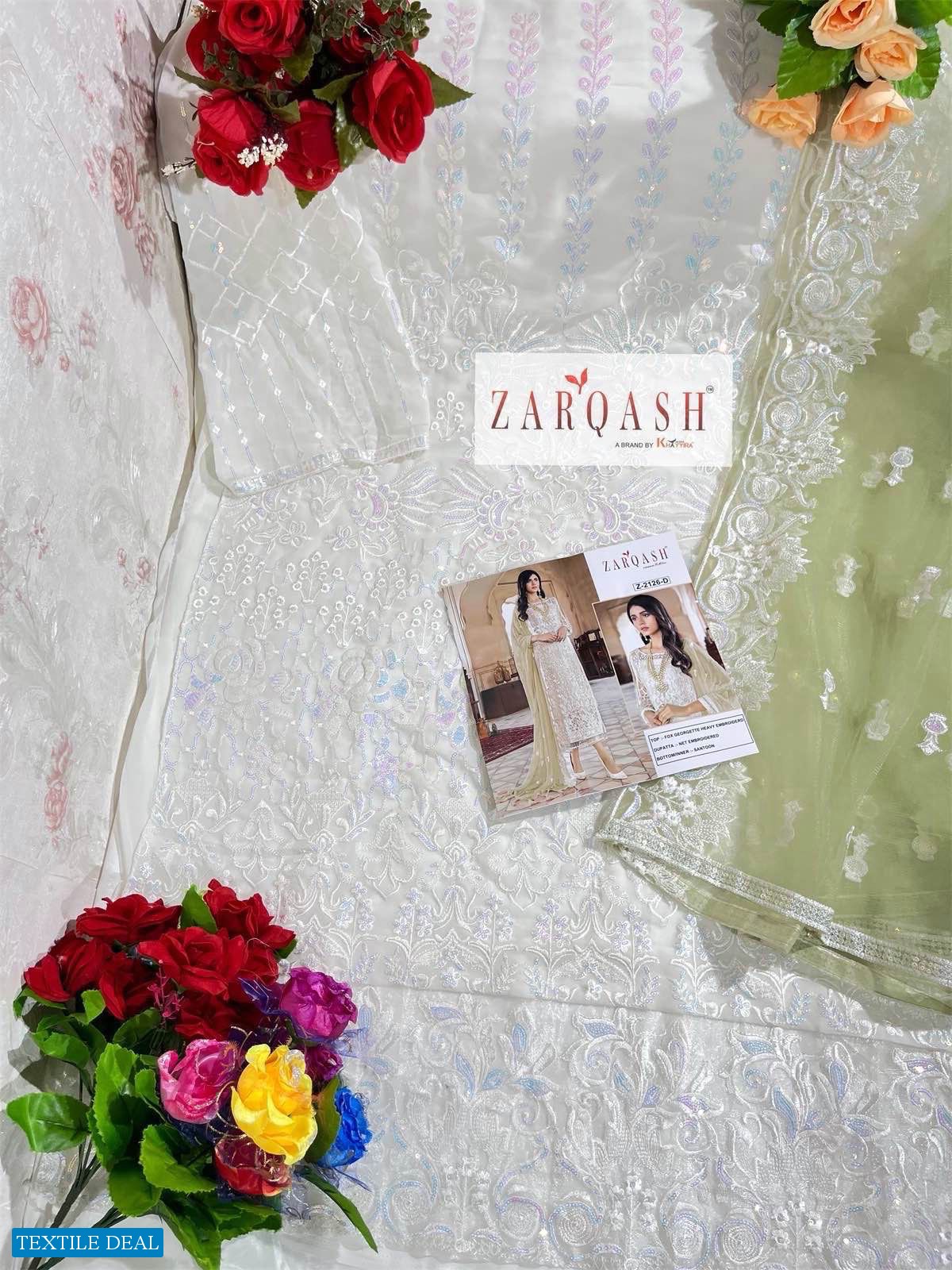 Zarqash Z-2126 Wholesale Pakistani Concept Dress