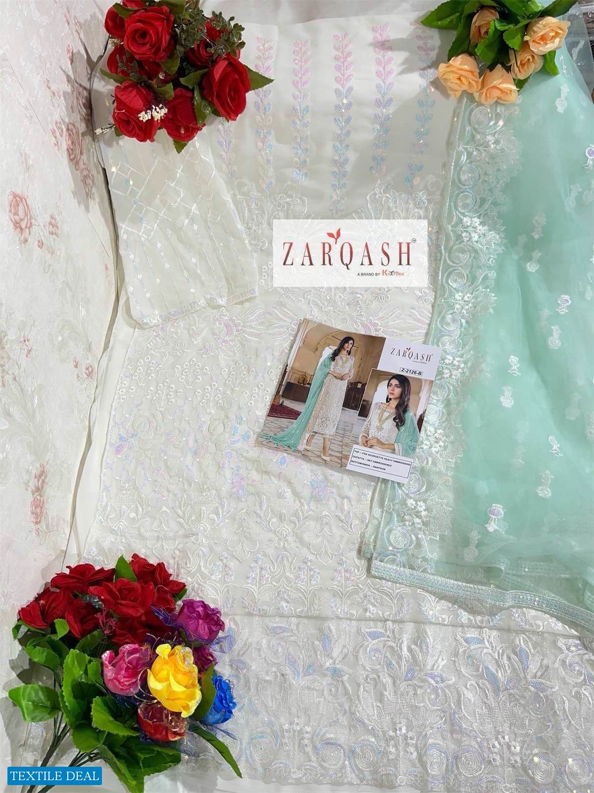 Zarqash Z-2126 Wholesale Pakistani Concept Dress