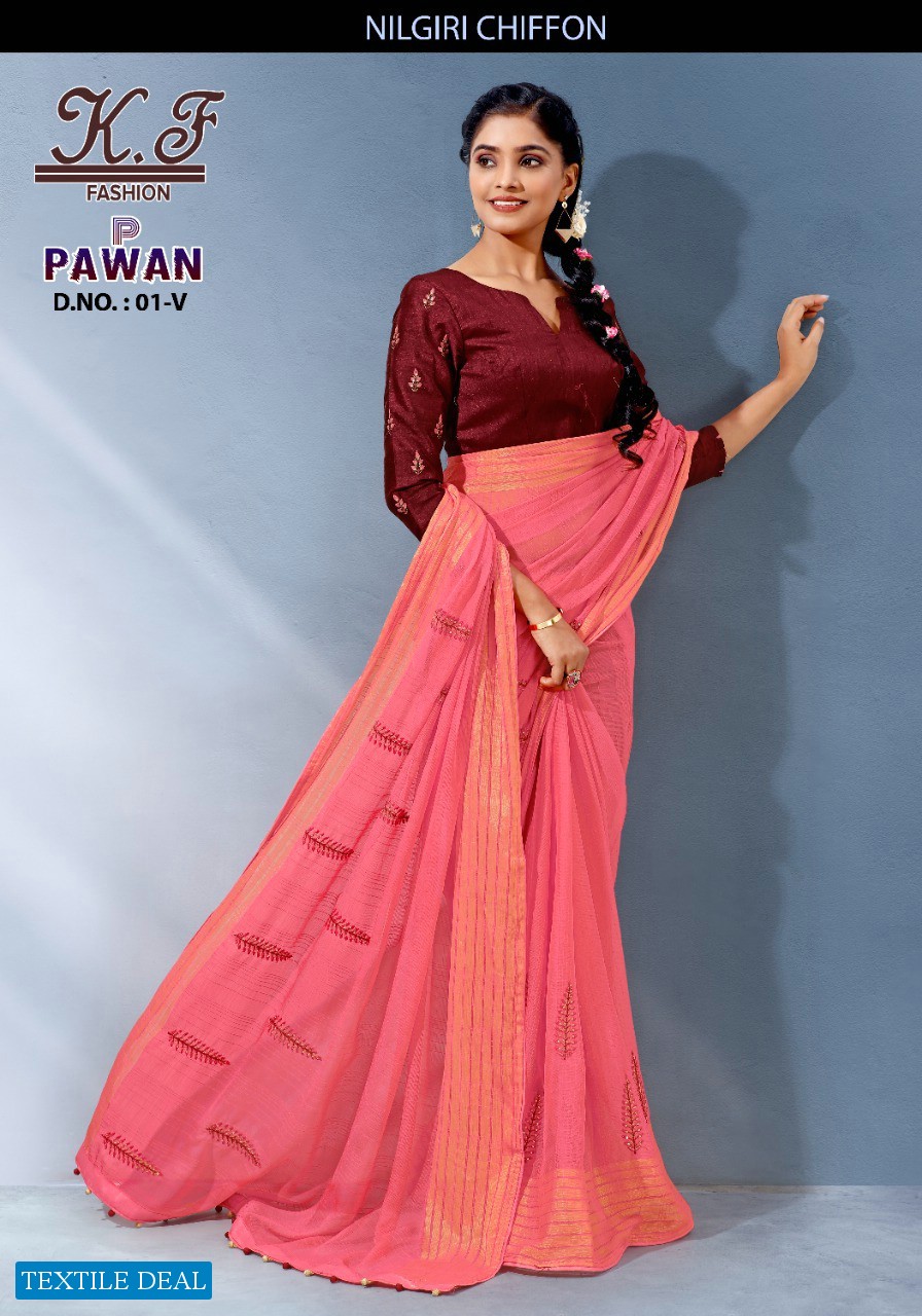 Kalpatru Pawan D.no 01 Wholesale Casual Indian Sarees