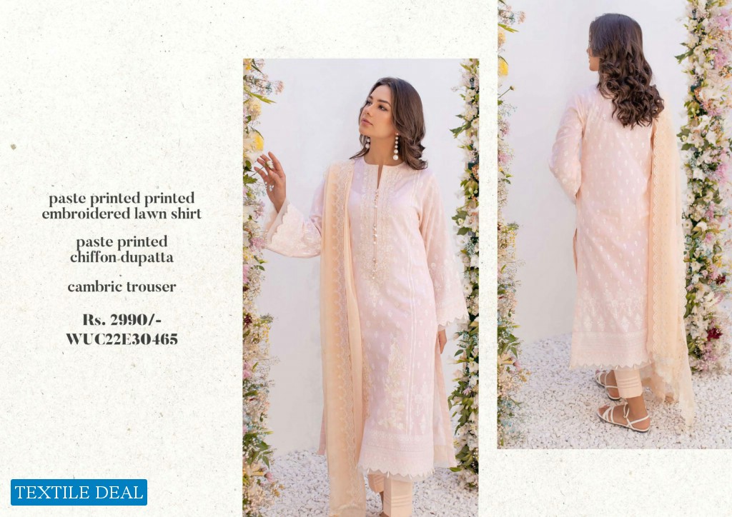 Zellbury Lawn Unstitched Collection 2022