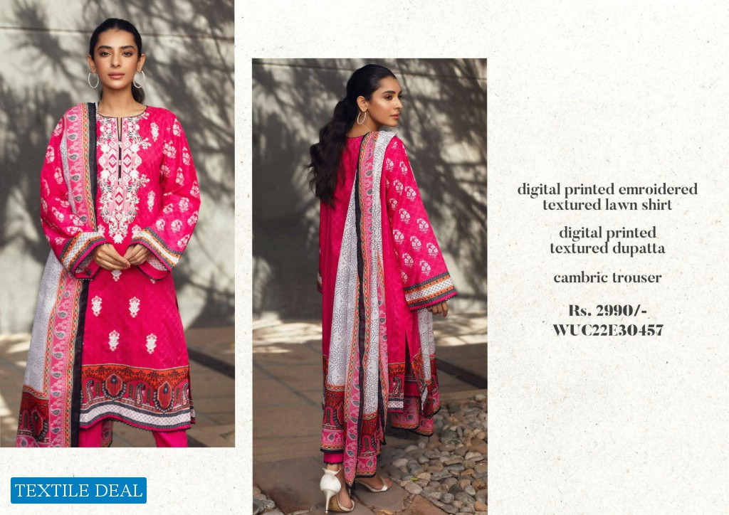 Zellbury Lawn Unstitched Collection 2022