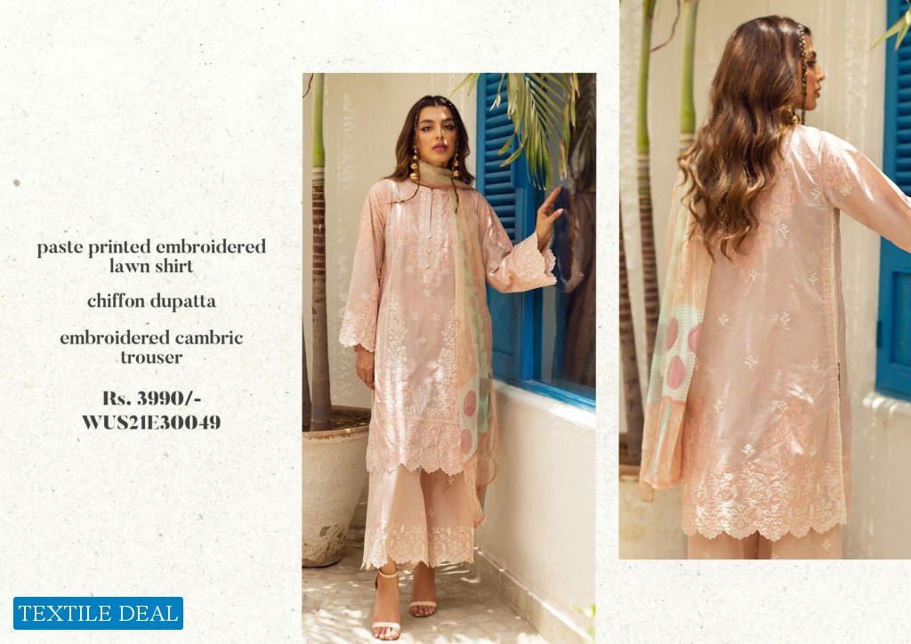 Zellbury Lawn Unstitched Collection 2022