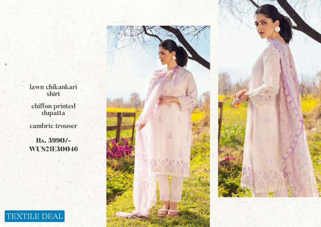 Zellbury Lawn Unstitched Collection 2022