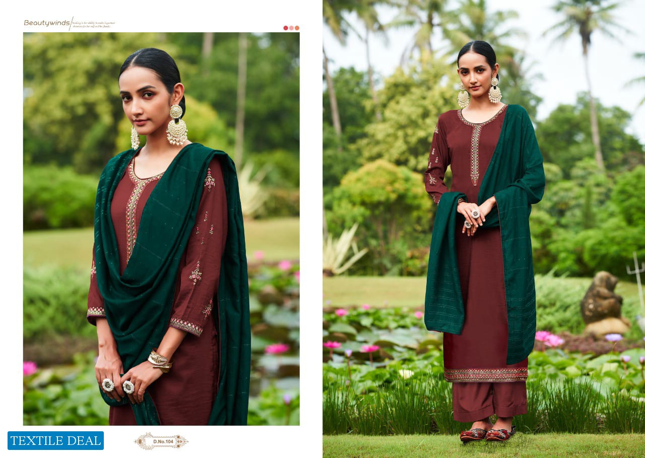 CHERRY WILLA FANCY ETHNIC WEAR LADIES SUITS