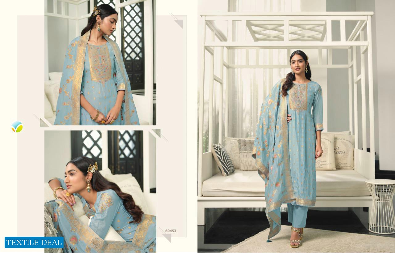 vinay kervin inspire muslin jacquard exclusive fancy salwar kameez