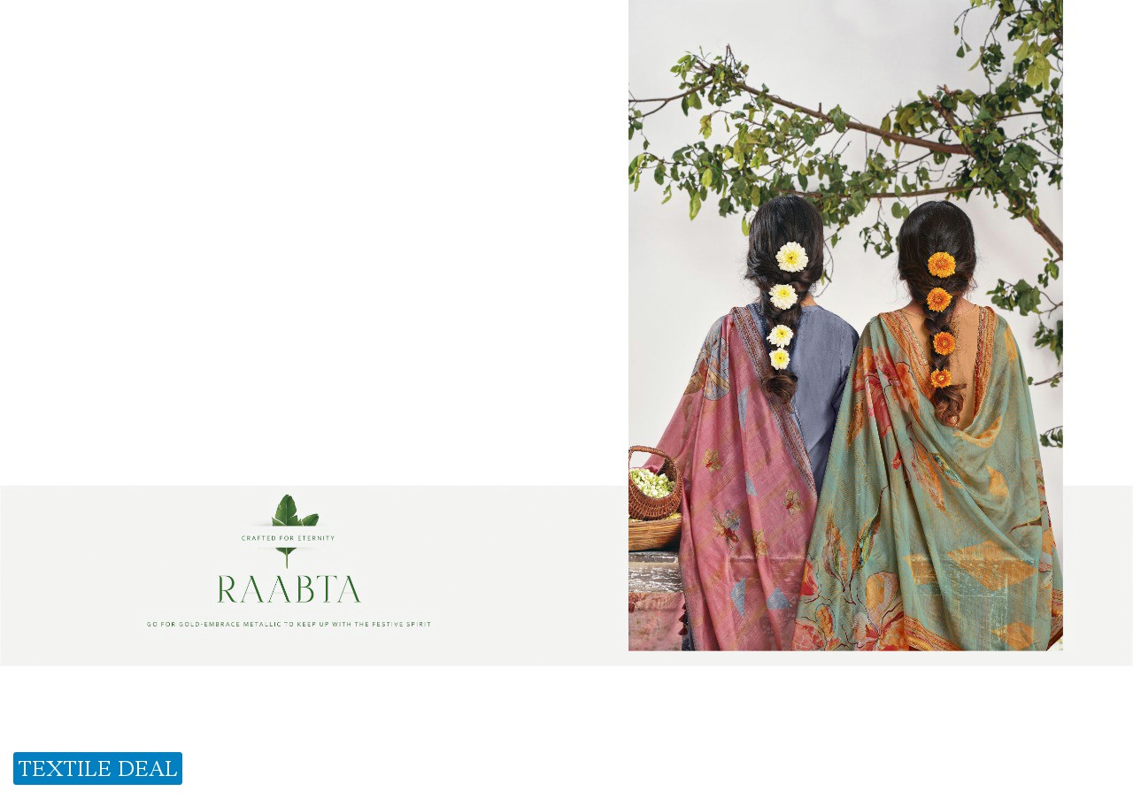 Jay Vijay Raabta Wholesale Pure Moga Silk With Work Salwar Kameez