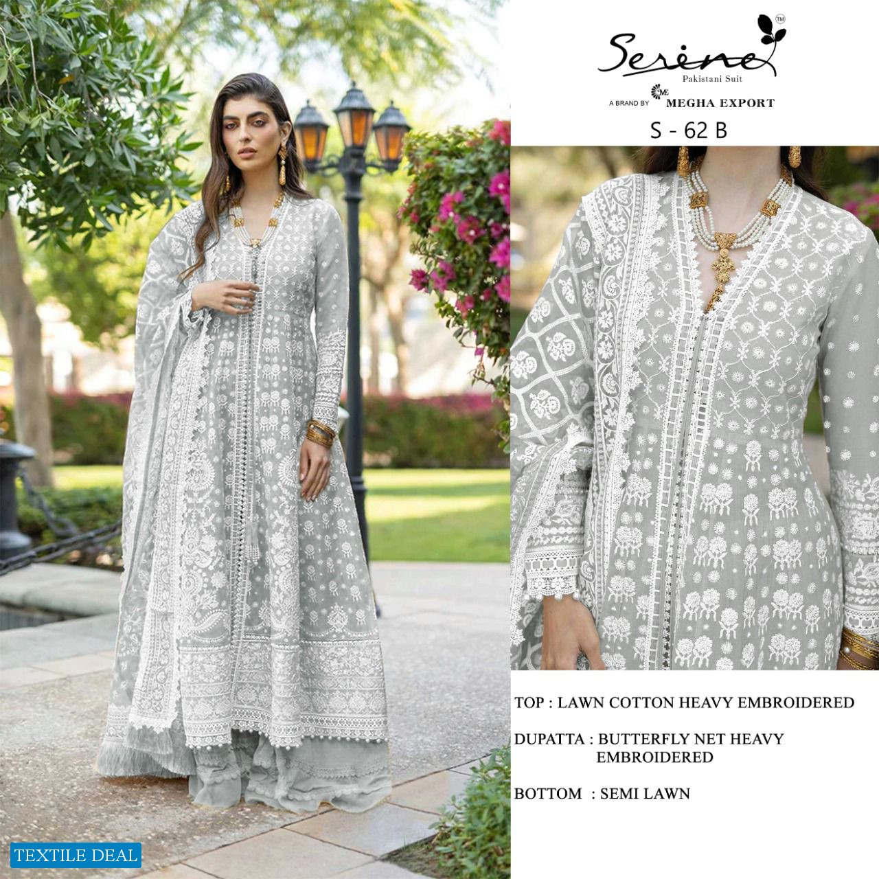 Serene S-62 Wholesale Pakistani Concept Salwar Kameez