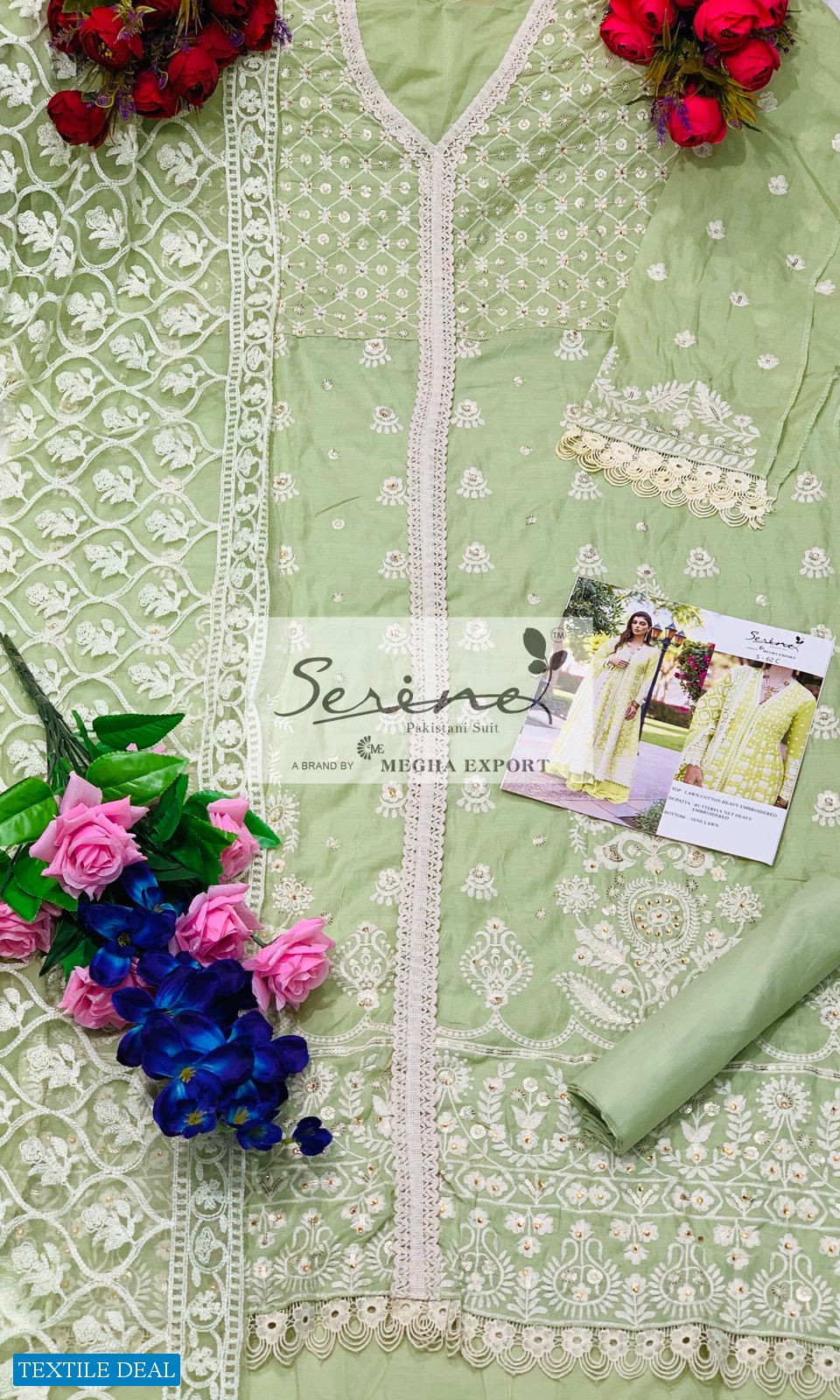 Serene S-62 Wholesale Pakistani Concept Salwar Kameez