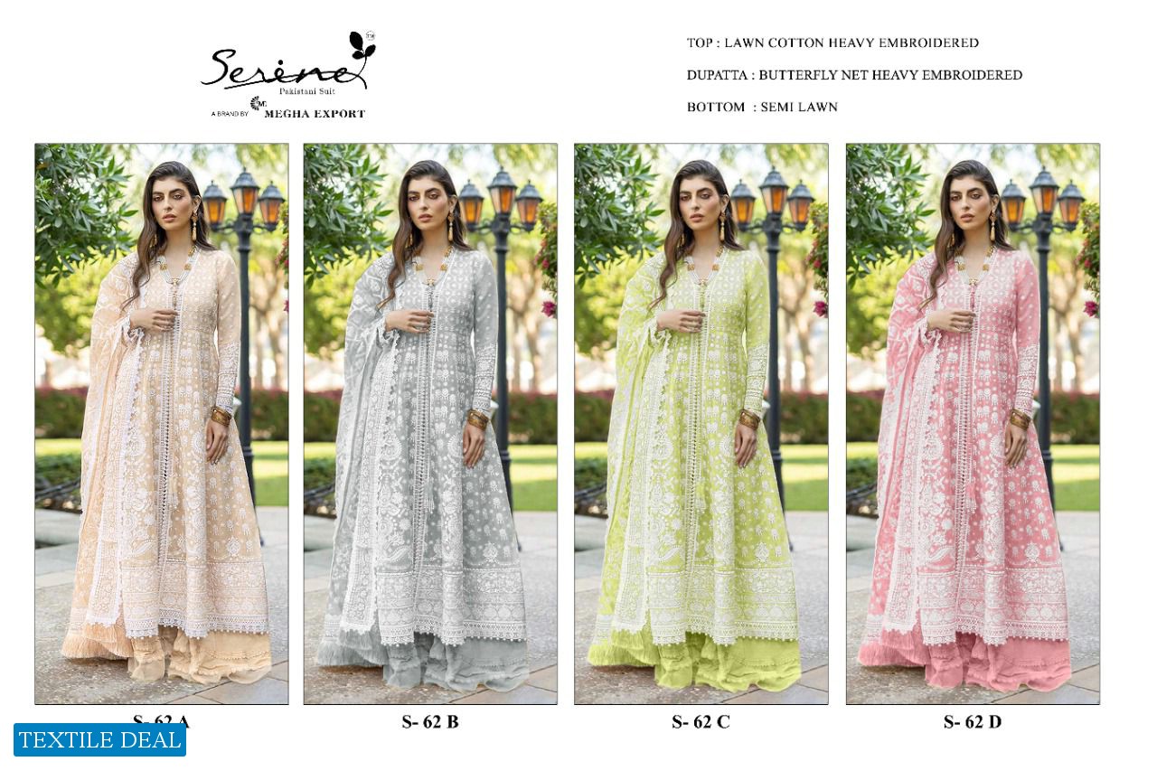 Serene S-62 Wholesale Pakistani Concept Salwar Kameez