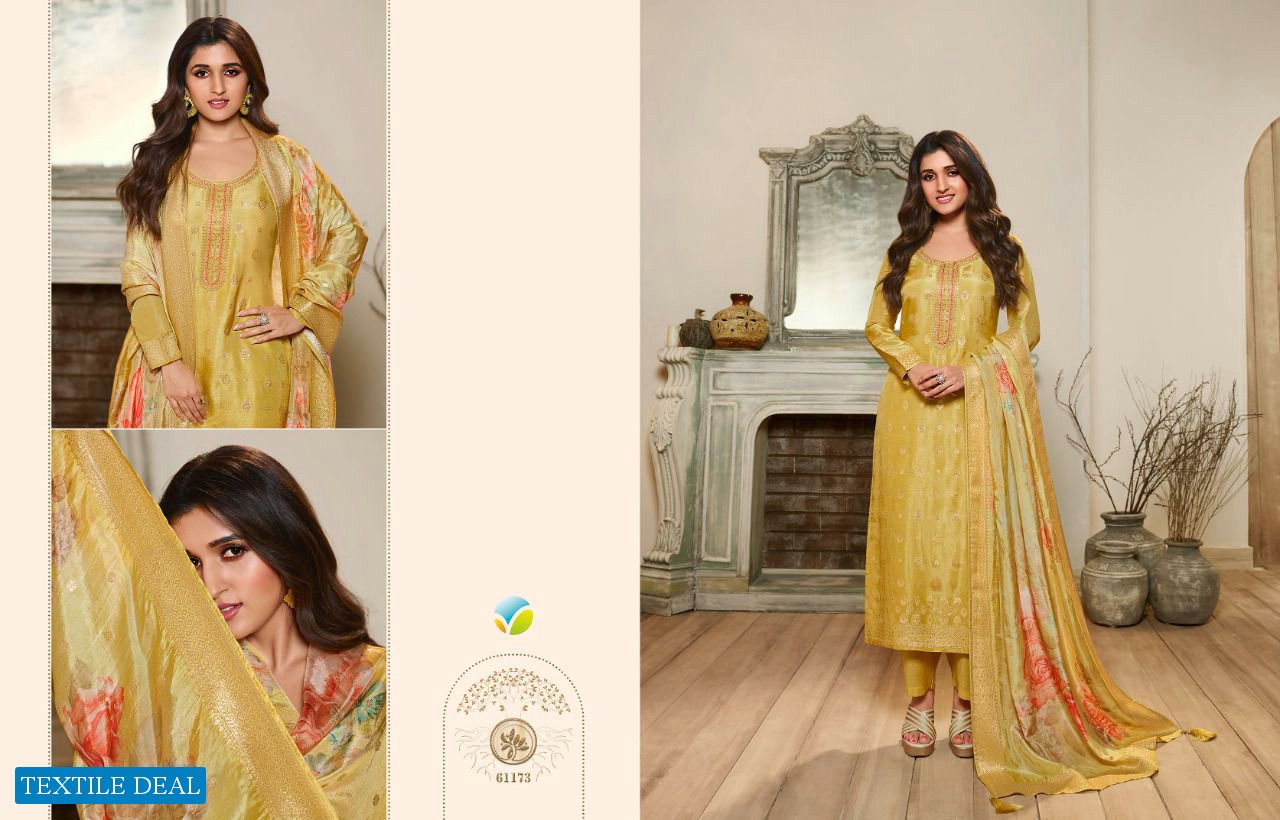 Zareena vol 4 by vinay dola jacquard exclusive salwar kameez