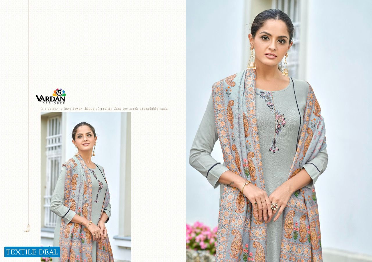 Vardan Meera Vol-1 Wholesale Full Stitched Kurti Pant And Dupatta