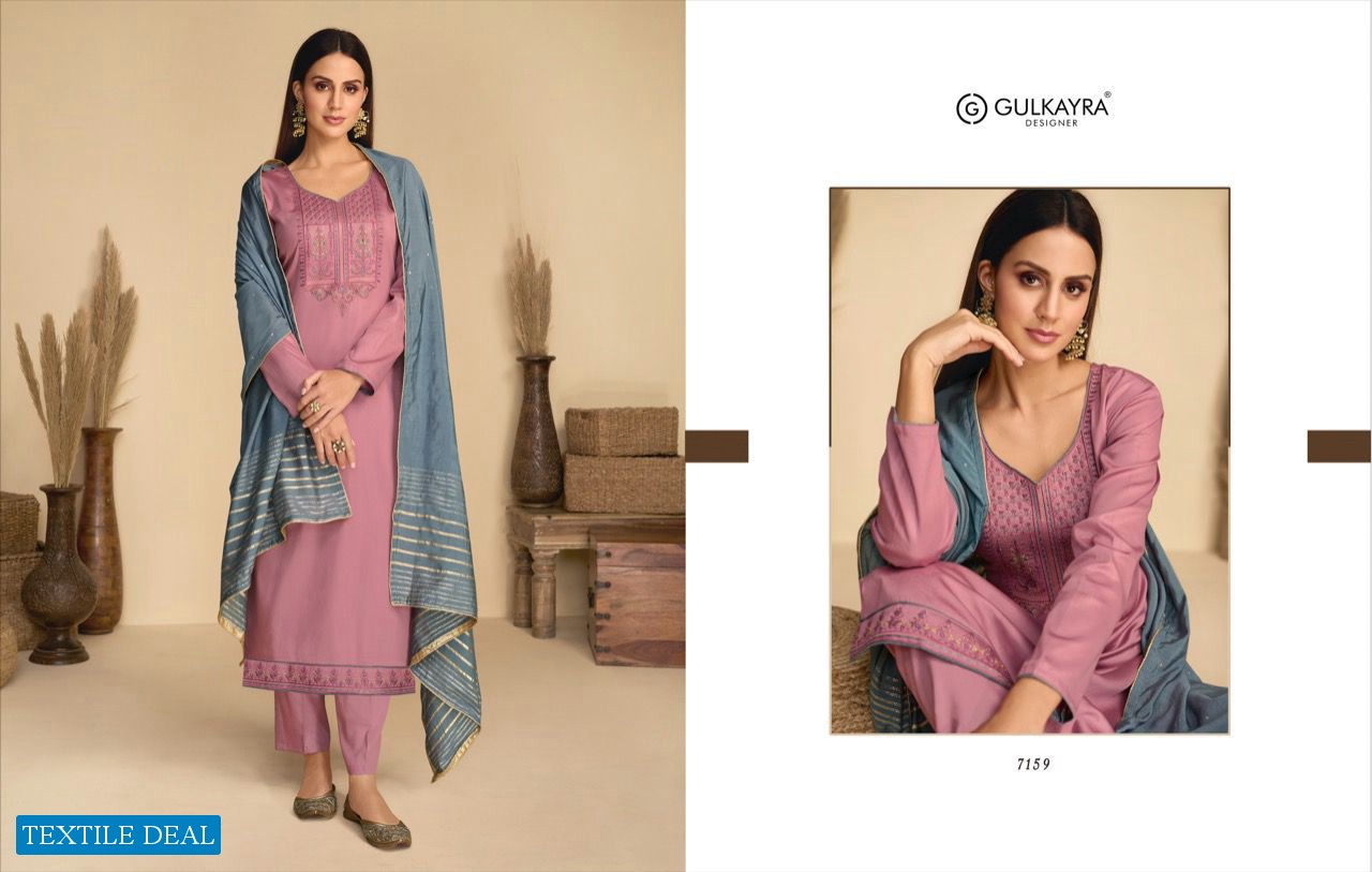 Gulkayra Aaliyah Wholesale Straight Salwar Kameez