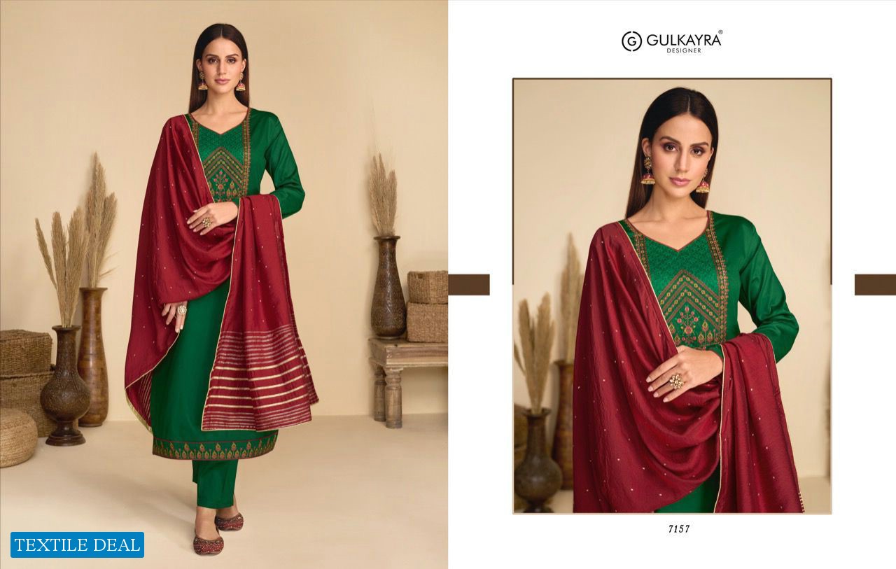 Gulkayra Aaliyah Wholesale Straight Salwar Kameez