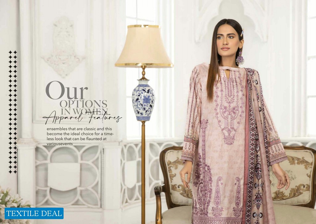 Johra Noratan Wholesale Embroidered Digital Printed Lawn Pakistani Salwar Suits
