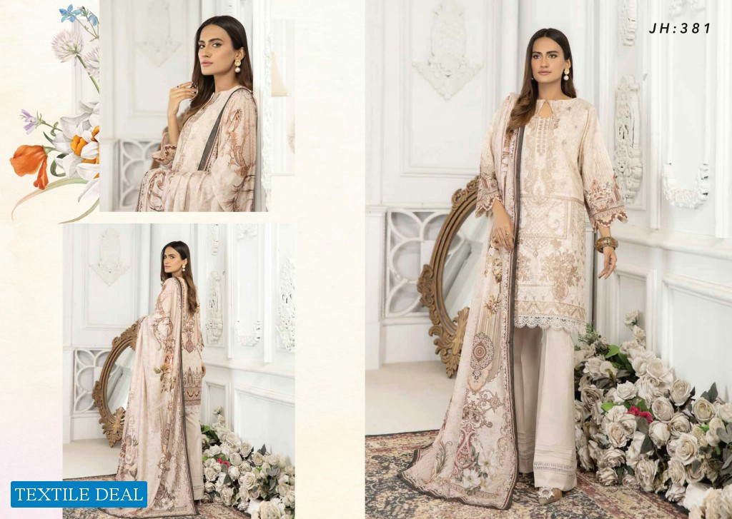 Johra Noratan Wholesale Embroidered Digital Printed Lawn Pakistani Salwar Suits