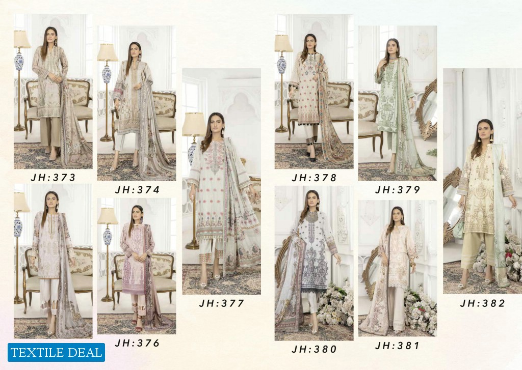 Johra Noratan Wholesale Embroidered Digital Printed Lawn Pakistani Salwar Suits