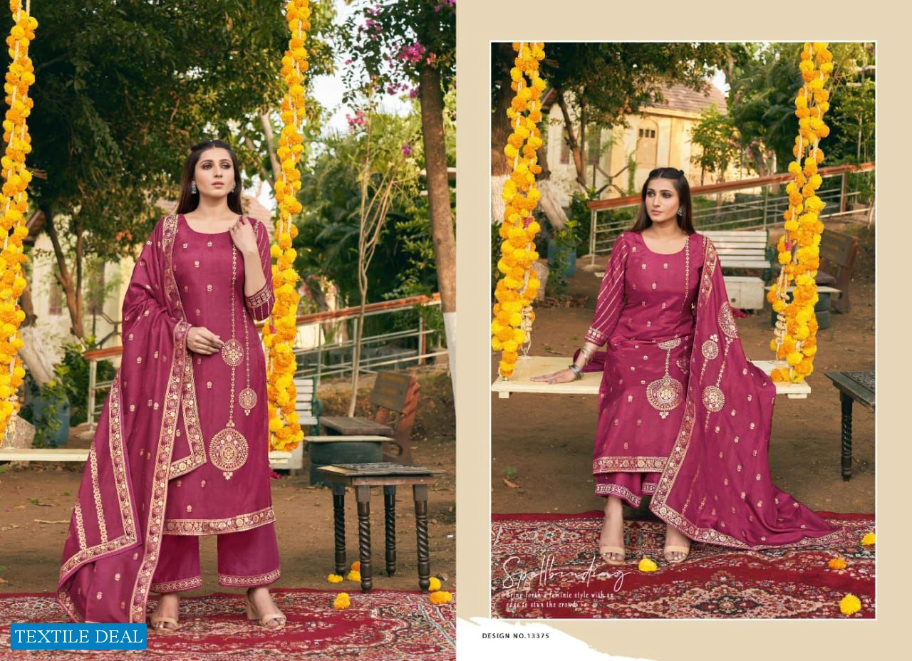Kalaroop Laavanya Wholesale Readymade 3 Piece Collection