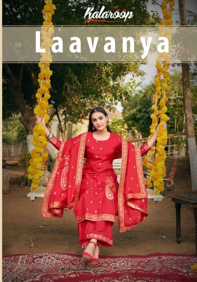 Kalaroop Laavanya Wholesale Readymade 3 Piece Collection