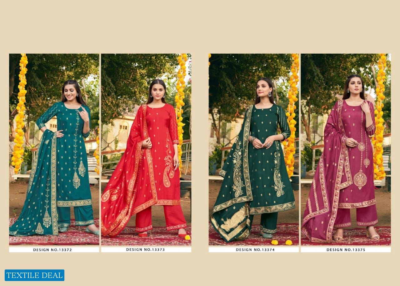 Kalaroop Laavanya Wholesale Readymade 3 Piece Collection