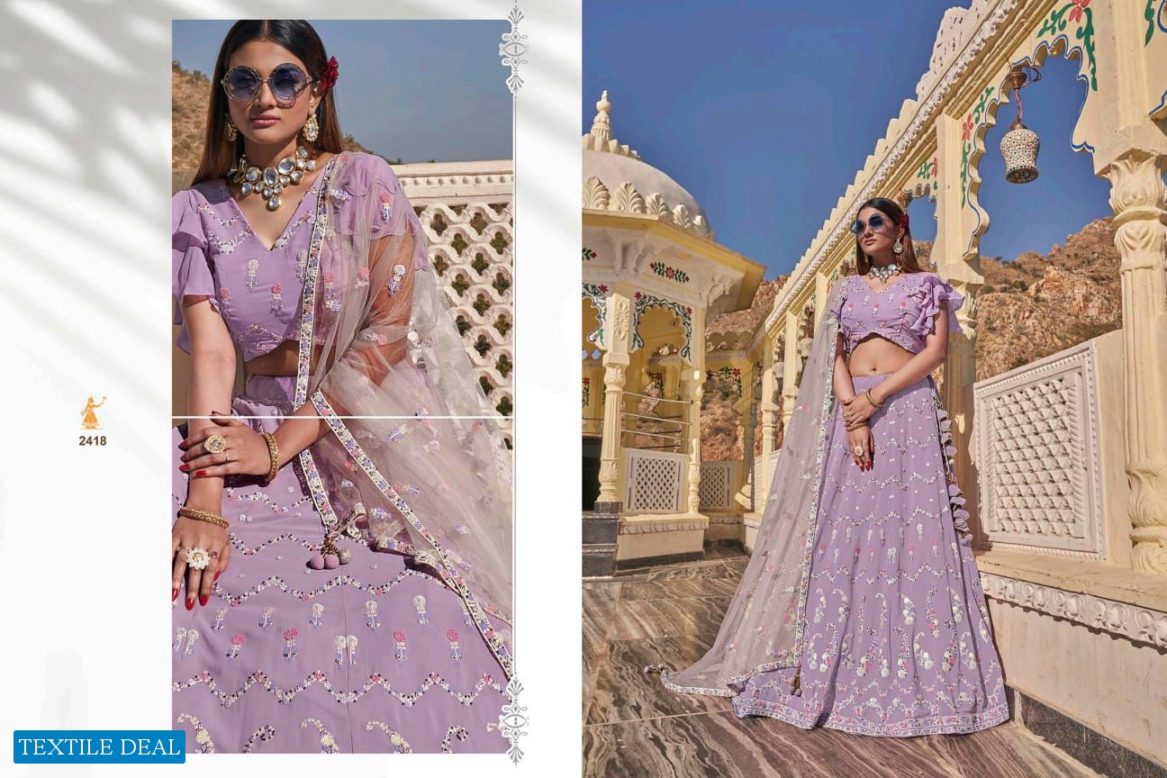 Anandam Jugnu Wholesale Designer Indian Lehengas