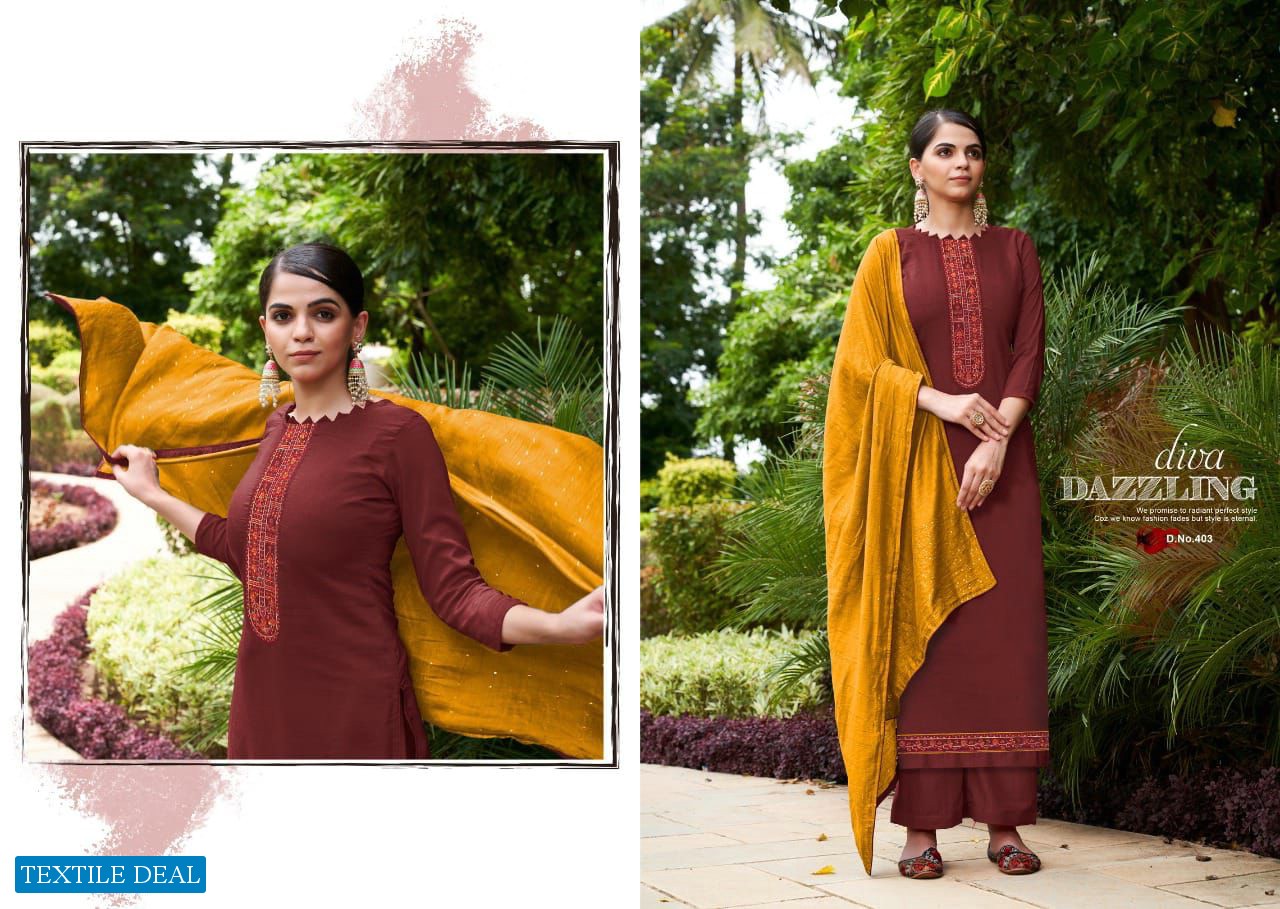 Cherry Nimma Wholesale Parampara Silk Dress Material