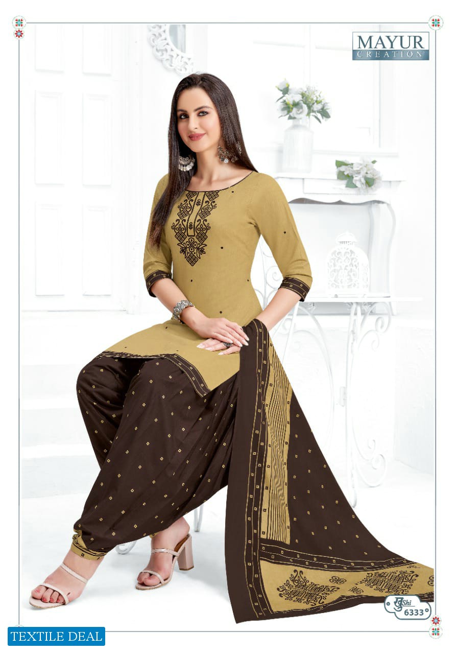 Mayur khushi Vol-63 Wholesale Cotton Printed Indian Dress Material