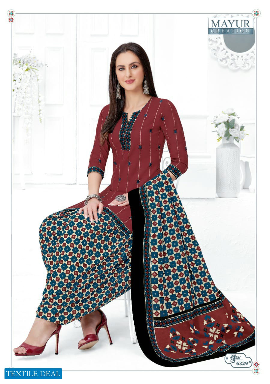 Mayur khushi Vol-63 Wholesale Cotton Printed Indian Dress Material